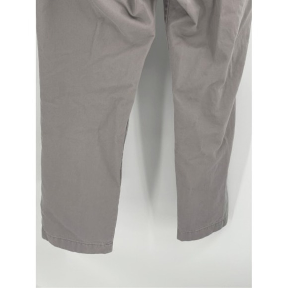 J. Crew Chino Pants Men's Size 32 x 30 Gray Beige Straight‎ Leg - Picture 6 of 9